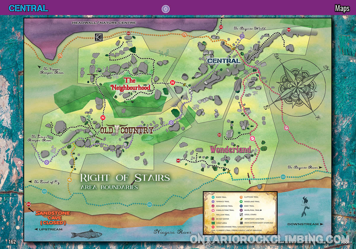 Niagara Glen Bouldering Guidebook - Directly Supports Topo Work