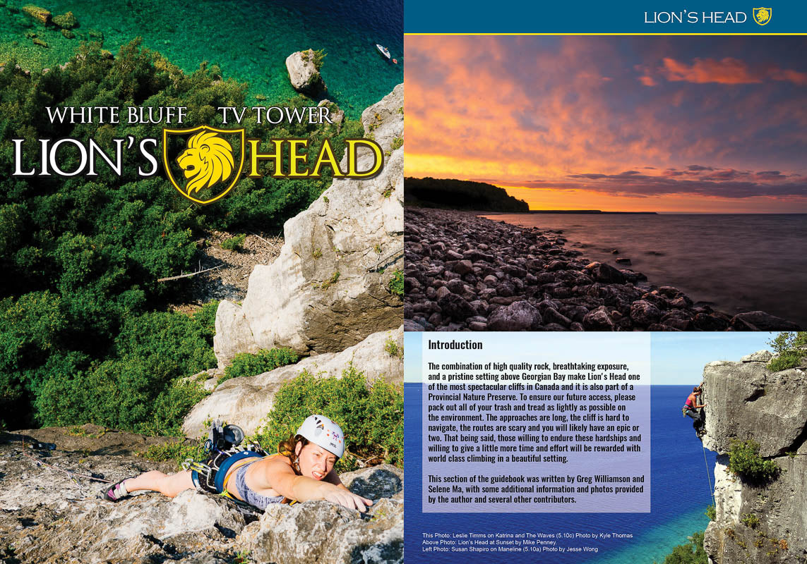 Ontario Rock Climbing Guidebook Sport And Trad